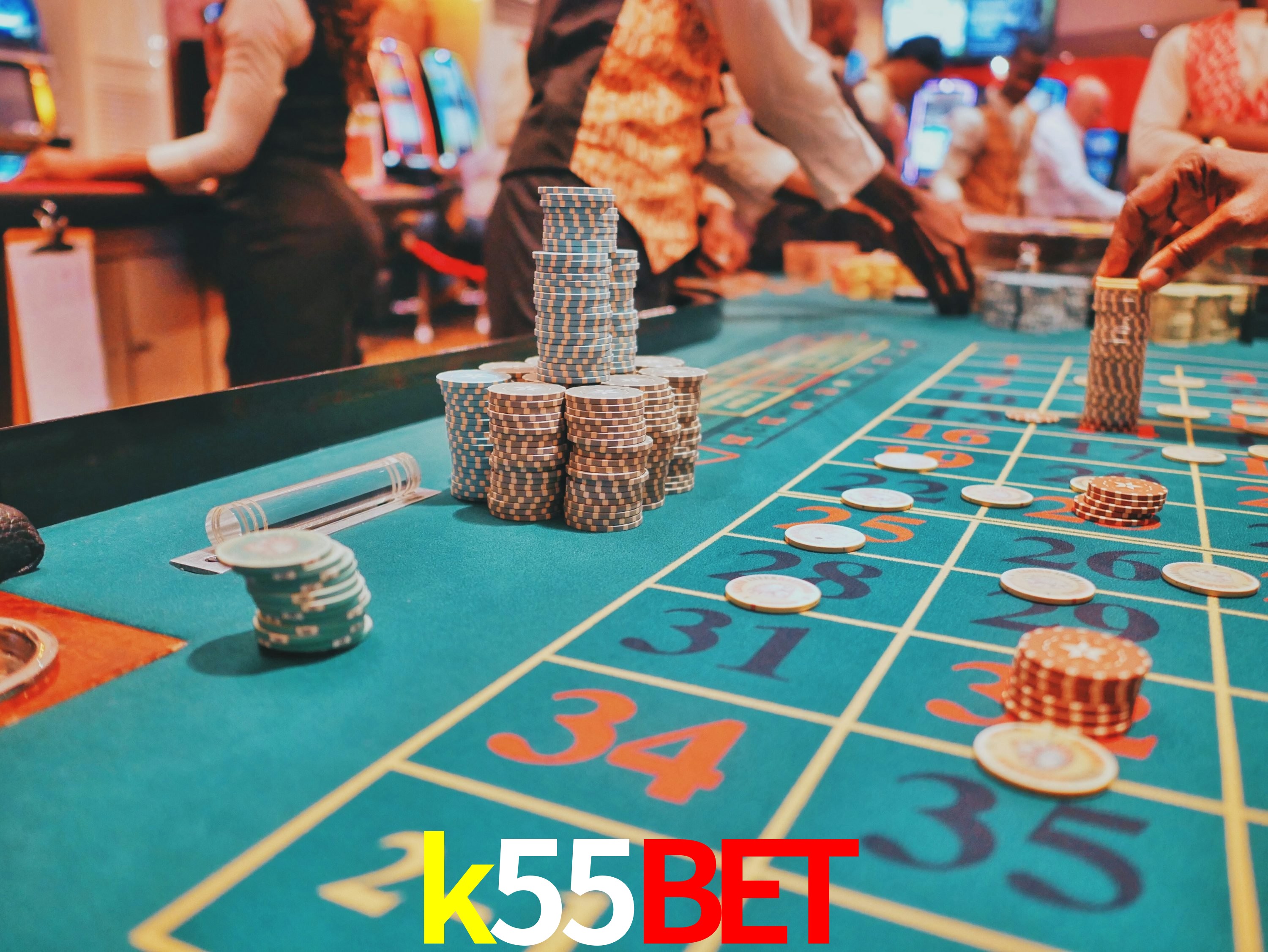 Mesa de Blackjack k55bet